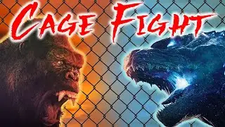 Cage Fight!🏆GODZILLA vs KONG Kaiju💪🏻Monsters & Gundam 1 on 1 | Animal Revolt Battle Simulator | MMA