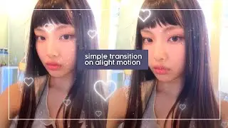 simple transition on alight motion tutorial #2