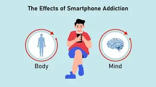 Smart Phone Addiction | 2D Motion Graphics | Explainer Video