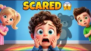 Scared Baby 😨 | Don&rsquo;t Be Afraid Song with Mia & Leo @ChuchuMelon12 #rhymes #baby #nurseryrhymes