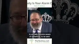 Rabbi YY Jacobson talking about anxiety #torah