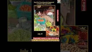 Vegetable vendor sh&bull;t! #shorts #news #latestnews #newsindia #potato #vegetables #agra #agranews