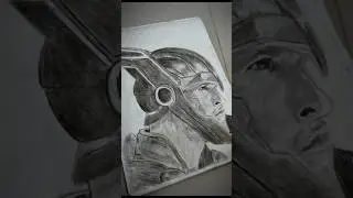 I am god of thunder ⚡⛈️ || THOR DRAWING 💪 #thor #avengers