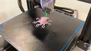 Solid Lab Si+ 3D Printed Silicone Octopus