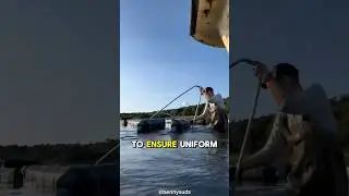 This is a Modern Oyster Farming Method.