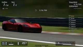 Gran Turismo 5 - Chevrolet 2014 Corvette Stingray Final Prototype (HYBRiD) PS3 Gameplay