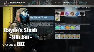 Destiny 2 - Cayde's Stash - Finding Chests on EDZ 9th January 2018
