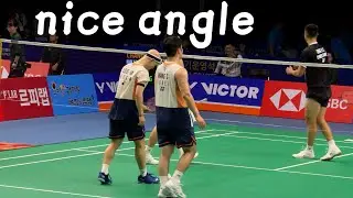 【nice angle】 LEE Jong Min/WANG Chan (이종민/왕찬)vs Chang Ko Chi/Po Li Wei張課琦/柏禮維 SUWON Korea Open 2025