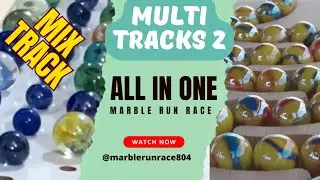 Marble Run Healing Sound Wooden Cuboro Standard スロープ＆バリボーゴールデングミRoolingBall #ASMR #satisfying #HABA