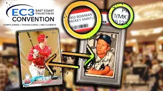 Trading Away Our Mickey Mantle at Mohegan Sun Card Show | EC3CON Recap