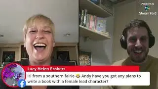 Beth Worsdell interviews children's author, Andy Slinger on The Witty Writers Show,