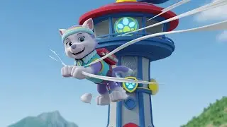 PAW Patrol High-Altitude Tower Rescue! 🌬️🏙️ Windy Challenge | 3D Cartoon Kids Adventure