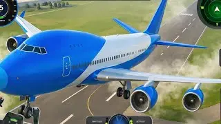City Pilot Flight Airplane Simulator - Emergency Landing Boeing  -  Gameplay #games #video #airplane
