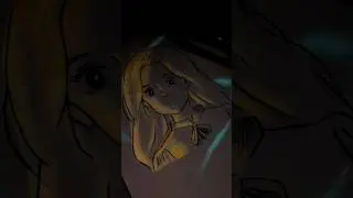 anime glow art 🎨 #anime #animeedit #music #shorts #shortsfeed #youtubeshorts
