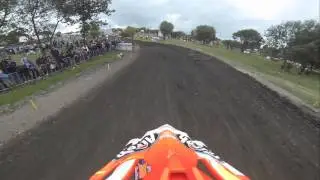 GoPro HD: Antonio Cairoli Moto 1 Lap FIM World Championship MX GP of Belgium
