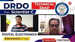 Digital Electronics Technical Snap for DRDO Scientist-C | Electronics Engg. | Interview Preparation