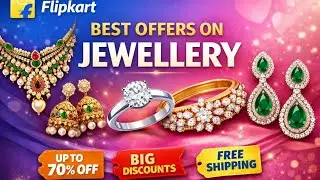 Flipkart Jewellery Sale 😍 | Heavy Discount Gold & Diamond Jewellery 💍