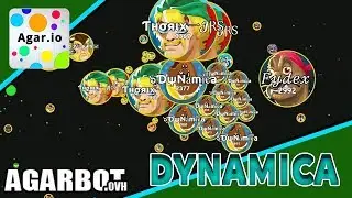 ★ PLAYING WITH BOTS! #17 - Agar.io