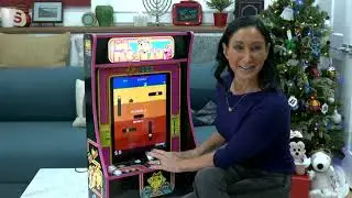 Arcade1Up 10 Game PartyCade Plus Portable Home Arcade Machine on QVC