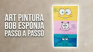 Art Bob Esponja #artist #art #painting #tutorial #spongebob 