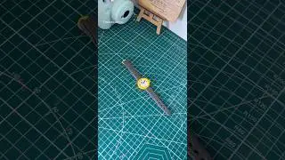 How to make fondant watch⌚️ #diy #watch #fondant #easy #tricks #artistic #craft #clay #art #fyp