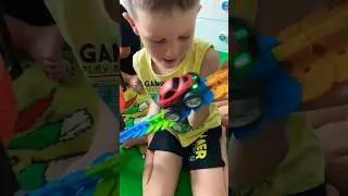 Toy-Car-Track | Kevin and Theo #shorts #toys #cars #kevinundtheo