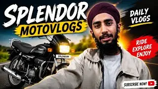 Kya Vlogs Bange? Splendor Ride to Golden Temple | Epic Moto Vlog 2026