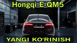 HONGQI E-QM5 ORQA FARALARI KO‘RINISHINI O‘ZGARTIRDIK – NATIJA JUDA CHIROYLI BO‘LDI!
