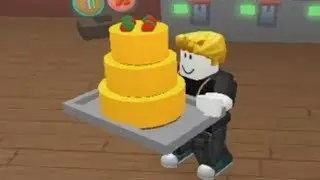 ТОРТ ЗА 180 $ Работа в кондитерской Игра как мультик Bakers Valley Roblox Детский летсплей