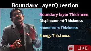 Boundary layer Question discussion, How to determine various parameters?#esemechanical #gatema