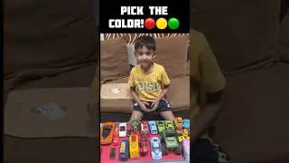 Pick the Colour Car | Nitya Toy Cars | Cocomelon Style 🚗