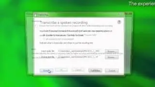Dragon Professional Feature Demo  Transcription
