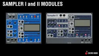 Cherry Audio Voltage Modular: Sampler I and Sampler II Modules