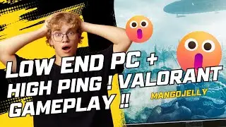 🎮 LOW END PC + PING HIGH | VALORANT GAMEPLAY | CAN I STILL WIN OR? 🧐 | #gameplay #valorant