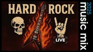⚡1 HOUR HIGH-ENERGY HARD ROCK MIX 2025 🎸 Powerful Riffs & Punchy Drums (Studio Quality Production)