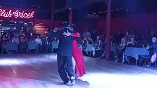 Constanza Vieyto y Ricardo Astrada, Campeones mundiales  2022  bailan en Yira Yira Milonga 8/9/2023