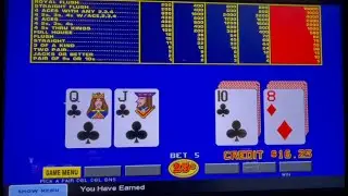 Video Poker: Pick a Pair Double Double Bonus Poker Session