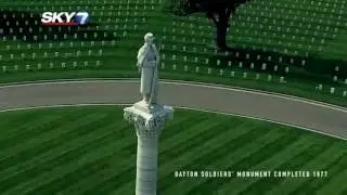 DRONE: Watch as Sky7 flies high above National Cemetery
