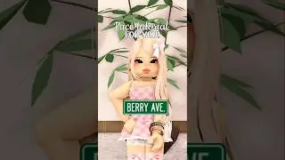 FACE TUTORIAL FOR BERRY AVENUE 🤍🎀 #berryavenue #berryavefacecodes #roblox