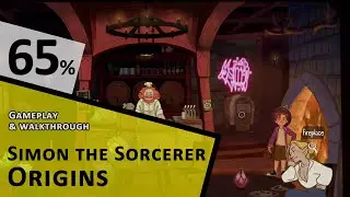 Simon the Sorcerer Origins (Complete walkthrough, no commentary) Nintendo Switch point & click game