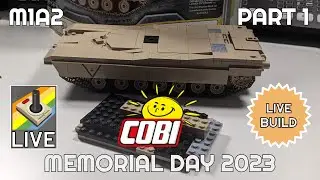 Part 1: Building the COBI M1A2 Abrams Tank (Bags 1 & 2)