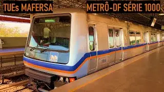 Trens-unidade el&eacute;tricos da MAFERSA no Metr&ocirc; de Bras&iacute;lia: Metr&ocirc;-DF S&eacute;rie 1000