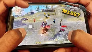 IPHONE 13 free fire gameplay, solo vs squad ranked gameplay, and handcam 👊