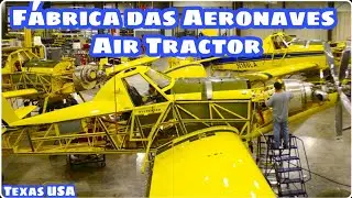 #AirTractor Fábrica da Air Tractor | Texas USA