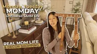 Monday, Tuesday, MOMday Unfiltered SAHM Life | Home Updates, Shop With Me & Decor Haul✨