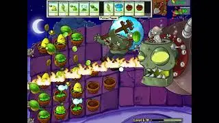 Plants vs Zombies DLC Mod - Level 6-10 (Zomboss Fight)