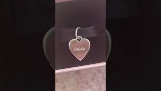 Priscilla&rsquo;s Heart Necklace 🤍🎀 #priscillapresley #sofiacoppola #coquette