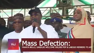 Mass Defection: Yahaya Bello, Ganduje Welcome 200,000 PDP & Labour Members to APC
