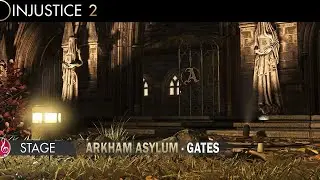 Injustice 2 &trade; : Arkham Asylum - Front Gates - Stage (ST)