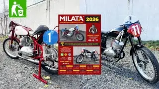 MOTO kalendář 2026 - JAWA & ČZ - pro zákazníky autovrakoviště MILATA